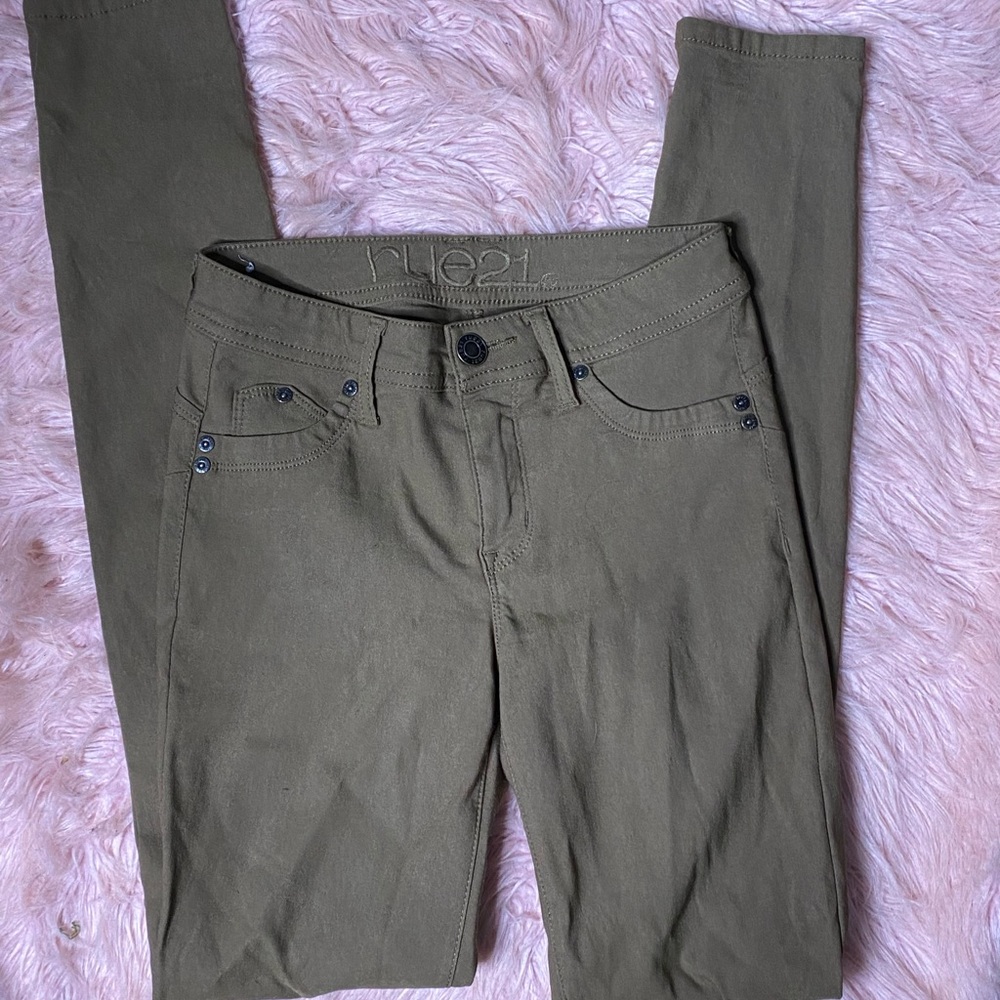 Refuge- khaki colored jeans